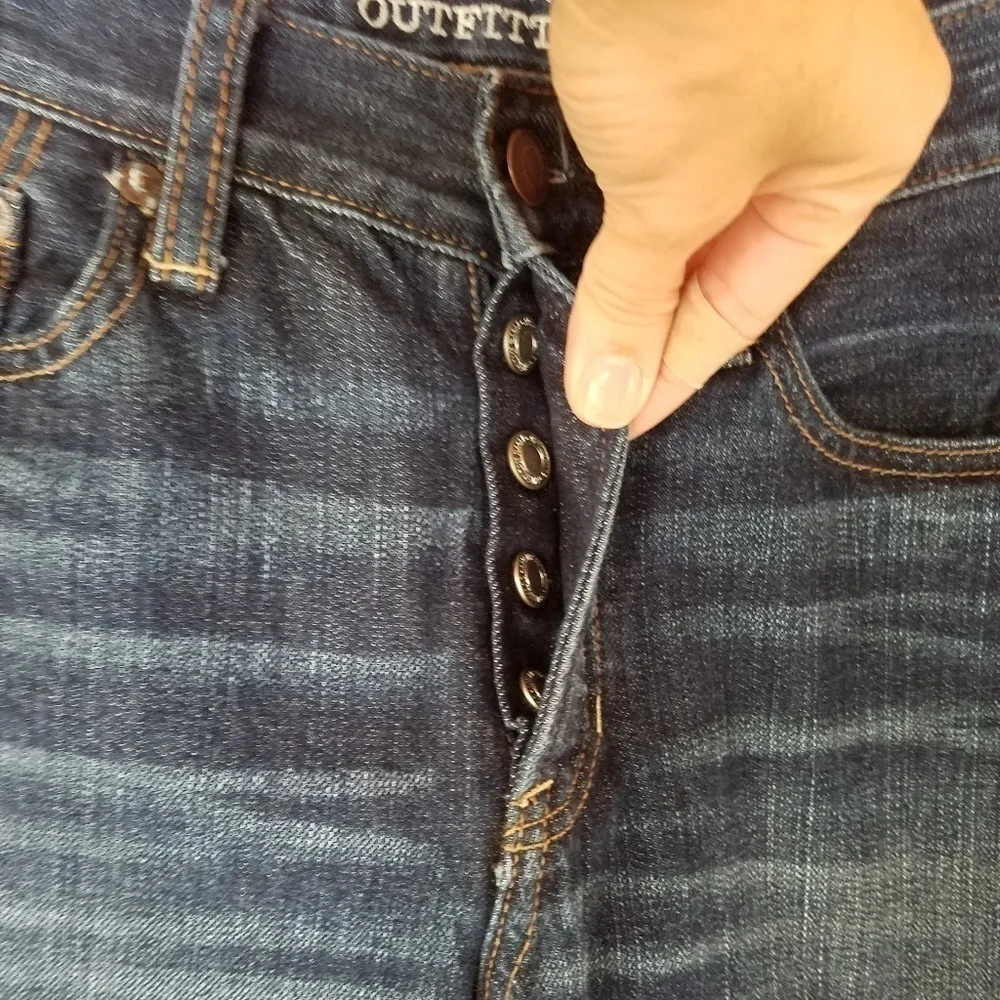 American Eagle Dark Wash High Rise Skinny Jeans Size 00